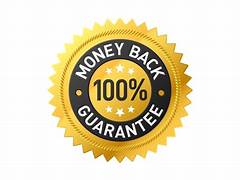 100% Money Back Guarantee Seal